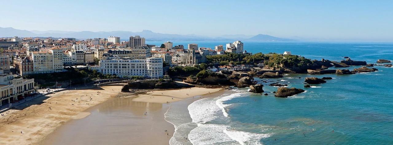 L'Etape, 2ch, 250m Gde Plage, tt à pieds Lejlighed Biarritz Eksteriør billede