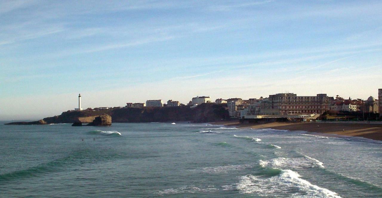 L'Etape, 2ch, 250m Gde Plage, tt à pieds Lejlighed Biarritz Eksteriør billede