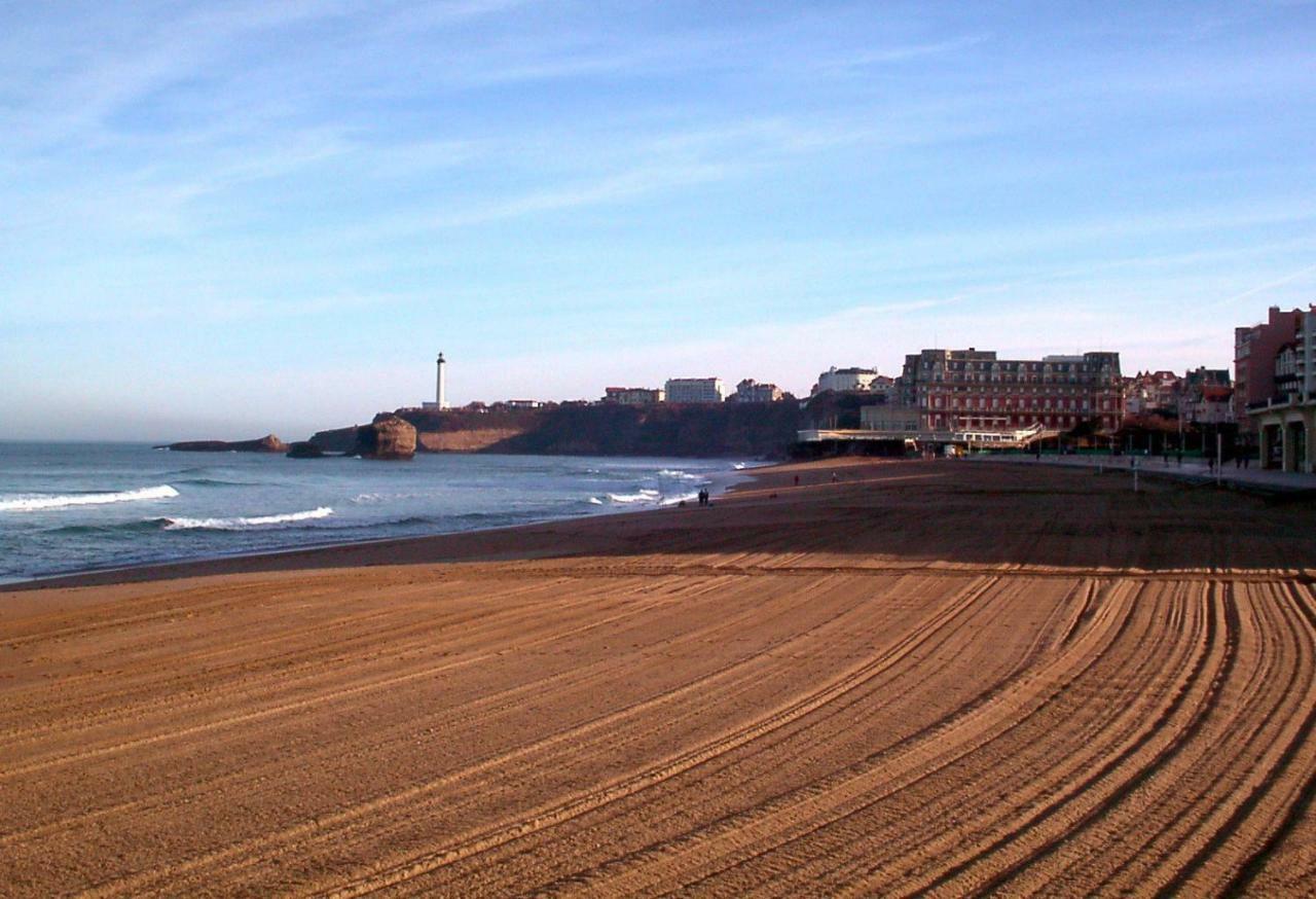 L'Etape, 2ch, 250m Gde Plage, tt à pieds Lejlighed Biarritz Eksteriør billede