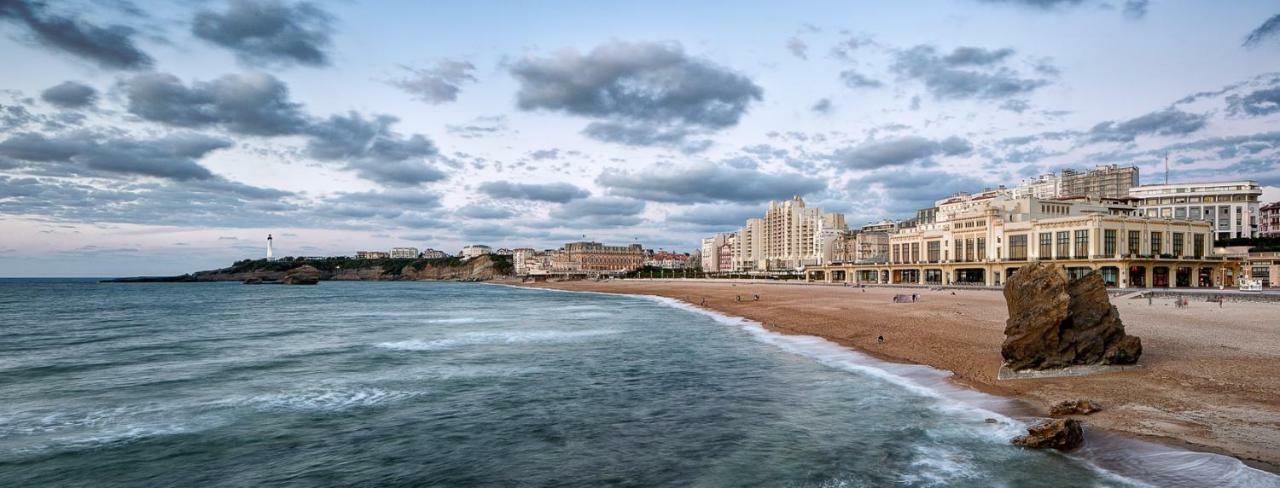 L'Etape, 2ch, 250m Gde Plage, tt à pieds Lejlighed Biarritz Eksteriør billede